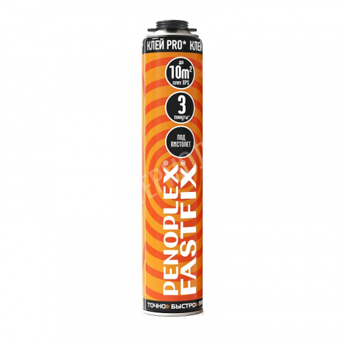 Клей-пена Penoplex Fastfix, полиуретановая, монтажная, проф. (0,75 л)