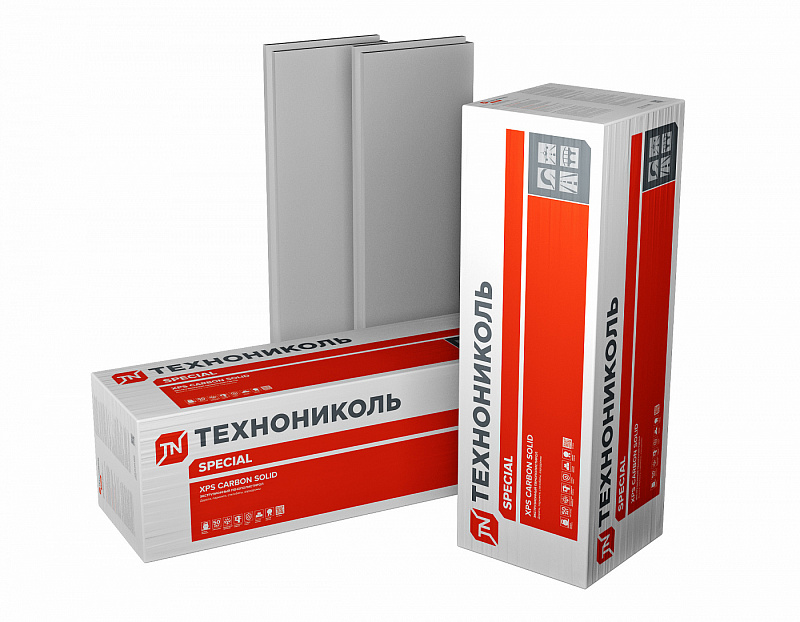 XPS CARBON SOLID 500 100 мм