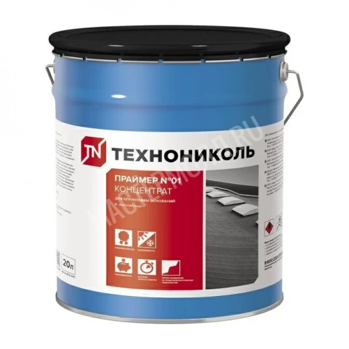 Праймер битумный ТЕХНОНИКОЛЬ № 01, концентрат, 20 л